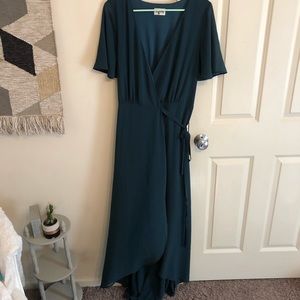 Show Me Your Mumu High-low Wrap Dress